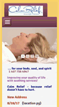 Mobile Screenshot of calmrelief.com